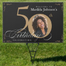 Search for 50th birthday outdoor signs Calligraphy