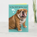 Search for bulldog fathers day cards Funny