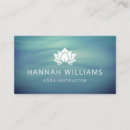 Search for lotus business cards Meditation