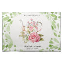 Search for bridal shower placemats Flowers