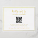Search for gold foil rsvp cards Elegant