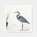 Search for blue heron napkins Nature