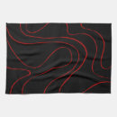 Search for red and black kitchen towels Stylish