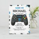 Search for video game controller invitations Grey