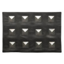 Search for leather placemats Black
