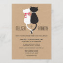 Search for cat wedding invitations Whimsical