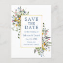 Search for rustic save the date postcards Watercolor flowers