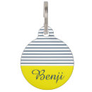 Search for nautical pet tags Striped