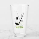 Search for golf beer glasses Golfer