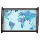 Search for world map serving trays Geography