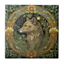 Search for forest animals tiles William morris