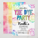 Search for tie dye invitations Hippy party
