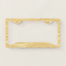 Search for wood grain license plate frames Brown
