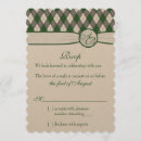 Search for golf rsvp cards Argyle