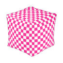 Search for hot pink poufs Pattern