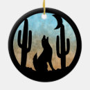 Search for coyote ornaments Southwest