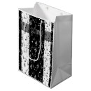 Search for black and white striped gift bags Modern