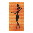 Search for woman silhouette canvas prints africa
