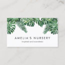 Search for plant nursery business cards Watercolor