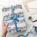 Search for music wrapping paper Pianist