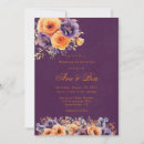 Search for orange and plum invitations Watercolor