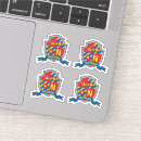 Search for letter n stickers Blue