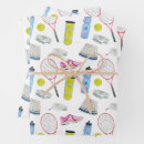 Search for tennis wrapping paper Blue