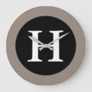 Search for monogram clocks Silver