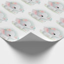 Search for white elephant wrapping paper Adorable