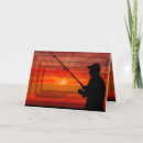 Search for fishing retirement cards Sunset