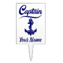 Search for anchor cake toppers Captain