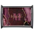 Search for gold serving trays Feminine