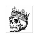 Search for happy halloween rubber stamps Skull