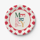 Search for black and red paper plates Christmas party