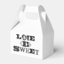 Search for love is sweet favor boxes Engagement