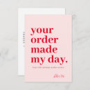 Search for thank you cards Pink