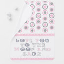 Search for pink and grey baby blankets Dots