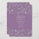 Search for purple silver christmas invitations Winter