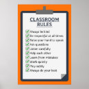 Search for rules classroom posters Education