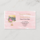 Search for confectionery business cards Pink
