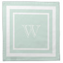 Search for seafoam green napkins Elegant