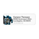 Search for batman return address labels Yellow and black