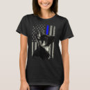 Search for thin blue line tshirts German shepherd dog