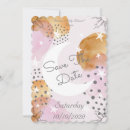 Search for kids birthday save the dates Watercolor