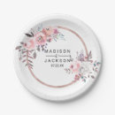 Search for wedding plates rose gold