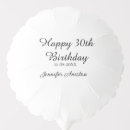 Search for 30th birthday balloons 10 20 30 40