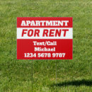 Search for for rent signs Modern