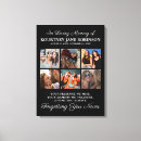 Search for memorial collage canvas prints Elegant