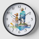 Search for fishing clocks Dad