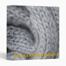 Search for knitting patterns binders Organizer